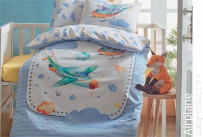 Posteljina MS Baby Airplane